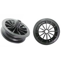 Roda Convencional Sem Pneu Ref205 / 14474 Pead Preto - Fuzil Roda Convencional Sem Pneu Ref205 / 14474 Pead Preto - Fuzil