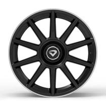 Roda Daimler 17X7 4X100/4X108Mm Et42 Preto Brilhante Borda D