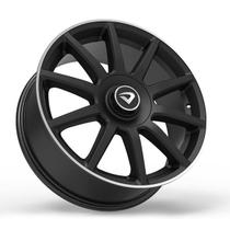 Roda Daimler Aro 18 Tala 6 4X100/108 Et 42 Preto Fosco