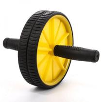 Roda de Abdominal Rodinha Slider Whell Amarela 5555021