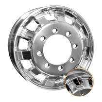 Roda de Alumínio Ford F4000 17,5 x 6 8 furos Alto Brilho