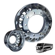 Roda de Alumínio Ital 22,5 x 8,25 Furo V S/Pol. P/Onibus