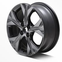 Roda De Aluminio Preta Aro 16 Acessorios Onix 2020 Em Diante 26217502 Roda De Aluminio Preta Aro 16 Acessorios Onix 2020 Em Diante 26217502