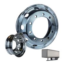 Roda de Alumínio Roadline 22,5 x 8,25 pol. Int P/Carreta Roda de Alumínio Roadline 22,5 x 8,25 pol. Int P/Carreta