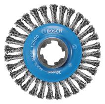 Roda de arame BOSCH WBX408 X-Lock Arbor Carbon Steel 11,4 cm Roda de arame BOSCH WBX408 X-Lock Arbor Carbon Steel 11,4 cm