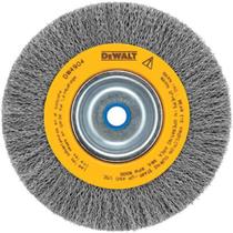 Roda de arame DEWALT de 6 cm de face média crimpada