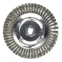 Roda de arame Mercer Industries 186030-6 15 cm x 4,8 mm de aço carbono