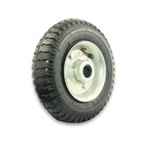 Roda de Borracha Completa Pneumática 2.50-4 c/ Rolete 7/8