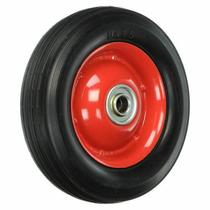 Roda De Borracha Maçica 6" Leve Para Carrinho Carga 100Kg