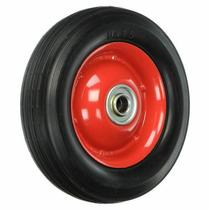 Roda De Borracha Maçica 6" Leve Para Carrinho Carga 100Kg