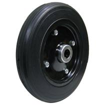 Roda de Chapa 10" Para Carrinho Ambulante, Carga, Armazem, Rolete 7/8" - CP10R78