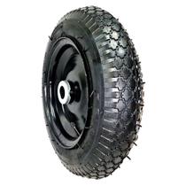 Roda De Chapa Estampada 325 X 8 Pneu Câmara P/ Carrinho Armazém * 9717