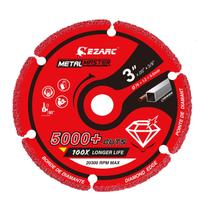 Roda de corte de diamante EZARC 75x10mm para metal Roda de corte de diamante EZARC 75x10mm para metal