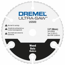 Roda de corte de madeira Dremel US500-01 Ultra-Saw de 4 polegadas Roda de corte de madeira Dremel US500-01 Ultra-Saw de 4 polegadas