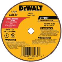 Roda de corte DEWALT DW8719 A60T 4cm x 0,04cm x 0,95cm