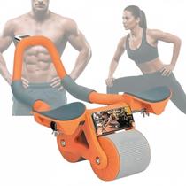 Roda De Exercício Abdominal Com Eficiência Em Fortalecimento COM TIMER E SUPORTE Treino em Casa Academia Homens Mulheres IWMABRU Roda De Exercício Abdominal Com Eficiência Em Fortalecimento COM TIMER E SUPORTE Treino em Casa Academia Homens Mulheres IWMABRU