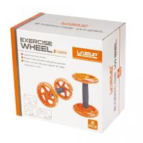 Roda De Exercício Abdominal Dupla Pilates LS3376 Liveup Roda De Exercício Abdominal Dupla Pilates LS3376 Liveup