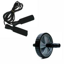 Roda De Exercício Abdominal Exercício Funcional E Corda De Pular Pro