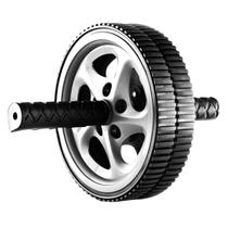 Roda de Exercícios Hidrolight Abdominal Preta Fitness