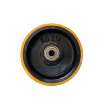 Roda de Ferro com Poliuretano RU 514S com Rol 6002 - 125mm x 38mm Roda de Ferro com Poliuretano RU 514S com Rol 6002 - 125mm x 38mm