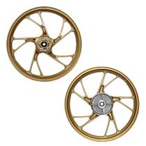 Roda de Liga leve 5 Palitos Dourada - Titan - Fan - Cargo