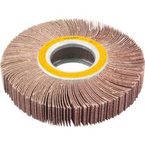 Roda De Lixa 150mm X 25mm Sem Haste Grão 8 0 Vonder