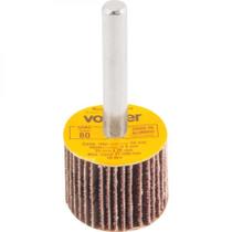 Roda de lixa 25 mm x 20 mm com haste grão 80 (80)
