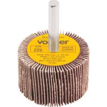 Roda de Lixa 40mm X 25mm com Haste Grão 220 para Lixamento em Superfícies Planas e Contornos Vonder Roda de Lixa 40mm X 25mm com Haste Grão 220 para Lixamento em Superfícies Planas e Contornos Vonder
