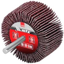 Roda de lixa 60 x 30 mm com haste - 741249 (80) Roda de lixa 60 x 30 mm com haste - 741249 (80)