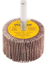 Roda de lixa 60mm x 20mm com haste VONDER - Roda de lixa 60mm x 20mm com haste VONDER -