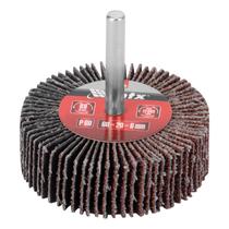 Roda De Lixa 60x20 Mm Com Haste Grão 60 Para Furadeira Mtx