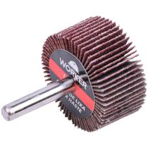 Roda De Lixa Com Haste 30mm X 20mm Grão 50 Worker Roda De Lixa Com Haste 30mm X 20mm Grão 50 Worker