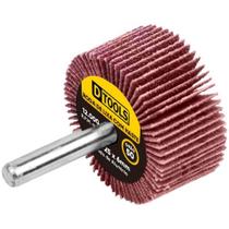 Roda de Lixa com Haste 50x25mm Grão 50 para Desbaste e Polimento - DTools