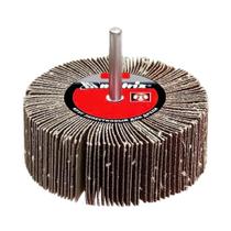 Roda De Lixa Com Haste 80X30X6MM Para Madeira E Metal