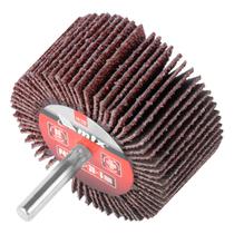 Roda de lixa, com haste para furadeira, grao 40, 60 x 30 x 6mm, 1pc // mtx