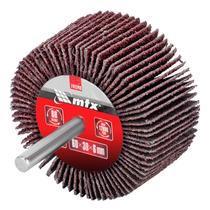 Roda de lixa com haste para furadeira grao 80 mtx Roda de lixa com haste para furadeira grao 80 mtx