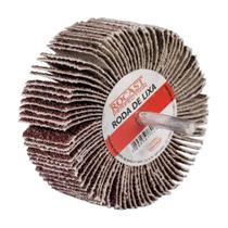 Roda de Lixa com Pino 50x25mm Granulação 80 Rocast