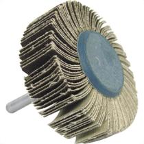 Roda De Lixa Com Pino Fk 70 X 20 X 36 - Kit C/5 Roda De Lixa Com Pino Fk 70 X 20 X 36 - Kit C/5