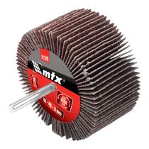Roda de lixa haste para furadeira grao 80 80x40x6mm 1pc mtx