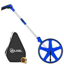 Roda de medição SILVEL 12", dobrável, 304,8 m, distância máxima