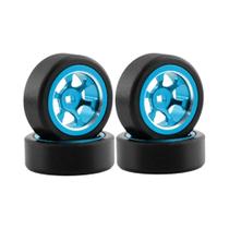 Roda De Metal Em Escala 1/28 Para Wltoys K979 K989 284131 Kyosho MINI-Z MINI-D Carro RC De Drift