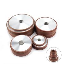 Roda De Moagem Abrasiva De Diamante Plana De 80-200mm Para Aço Liga, Cerâmica, Vidro E Afiador De Roda De Moagem Abrasiva De Diamante Plana De 80-200mm Para Aço Liga, Cerâmica, Vidro E Afiador De