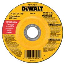 Roda de Moagem DEWALT DW4624 - Metal - Uso Geral (6x0,6x22cm)