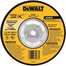 Roda de Moagem DEWALT High Performance Pipeline - 7x1/8x5/8 polegadas Roda de Moagem DEWALT High Performance Pipeline - 7x1/8x5/8 polegadas