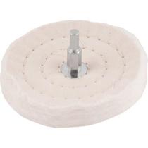 Roda de Pano 4 c/Haste Vonder - Polimento - Furadeira Roda de Pano 4 c/Haste Vonder - Polimento - Furadeira