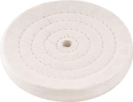 Roda de pano 4x1/2" furo 10mm para polimento - Vonder