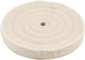 Roda de pano 6x5/8" furo 10mm para polimento - Vonder Roda de pano 6x5/8" furo 10mm para polimento - Vonder