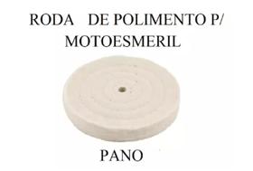 Roda De Pano P POLIMENTO útil Mod. Disco Acessório P Moto Esmeril 4 Pol. Roda De Pano P POLIMENTO útil Mod. Disco Acessório P Moto Esmeril 4 Pol.