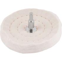 Roda de Pano Para Polimento, 4", com Haste, Vonder OstenVonder
