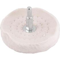 Roda de Pano Polimento com Haste 3" 3599033000 Vonder